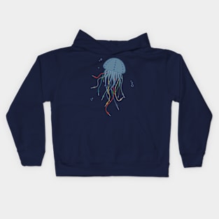 Modular jellyfish Synthesizer for Musician Kids Hoodie